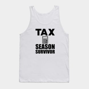 Accountant - Tax Season Survivor Tank Top